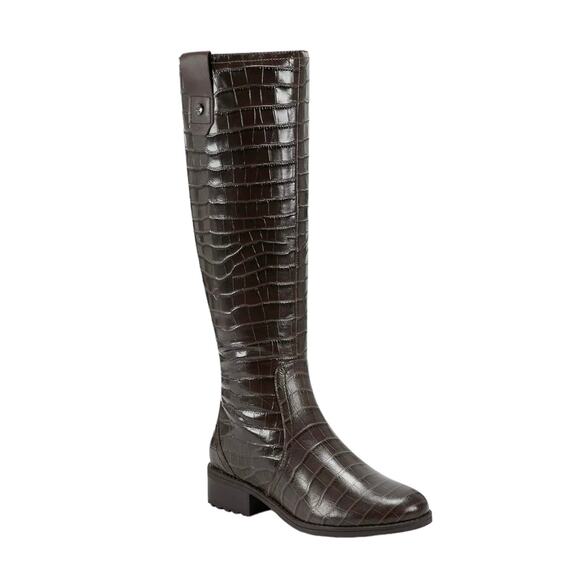 Easy Spirit Women's Rhonda Riding Boots Brown Size 7 - Picture 1 of 4